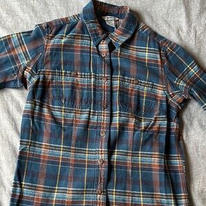 Duluth Trading Co Long sleeve plaid shirt
